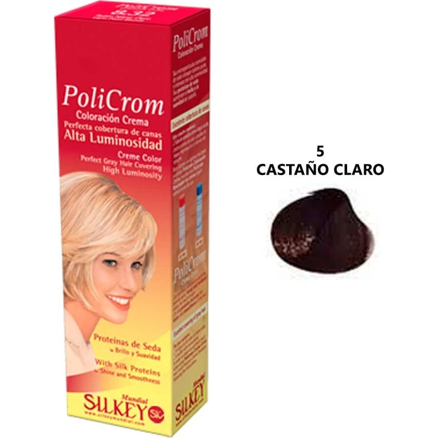 Tintura Capilar Silkey Policrom Tono 5 x 47 g