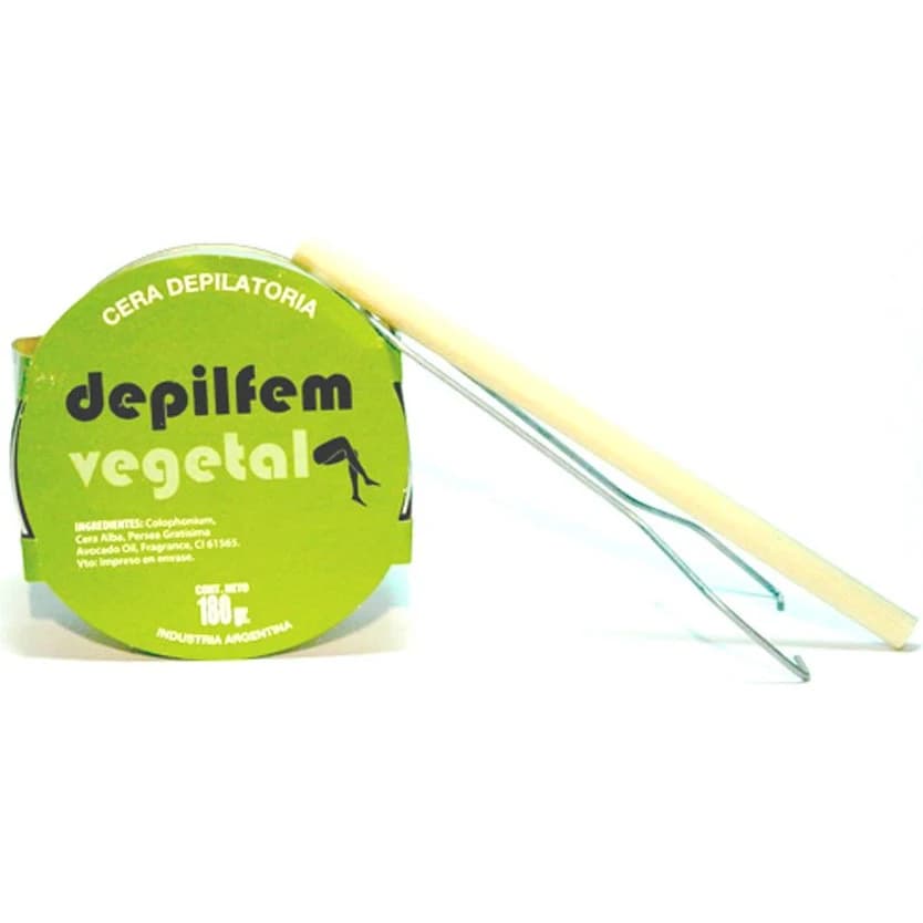 Cera Depilatoria Depilfem Vegetal 180 g