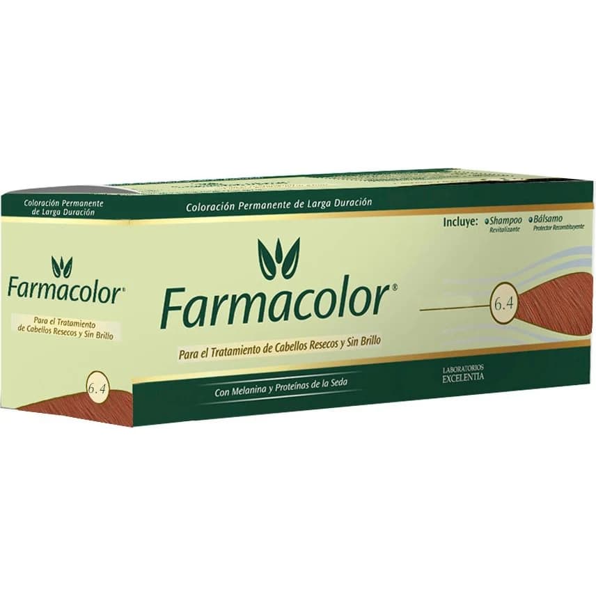 Tintura Capilar Farmacolor Individual Tono 6.4 Cobre