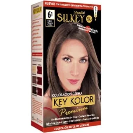 Tintura Capilar Silkey Key Color Premium Tono 6.1