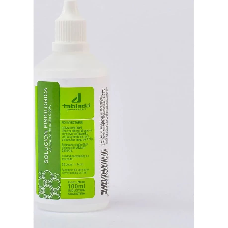 Solución Fisiológica en Gotas Tablada 100 ml