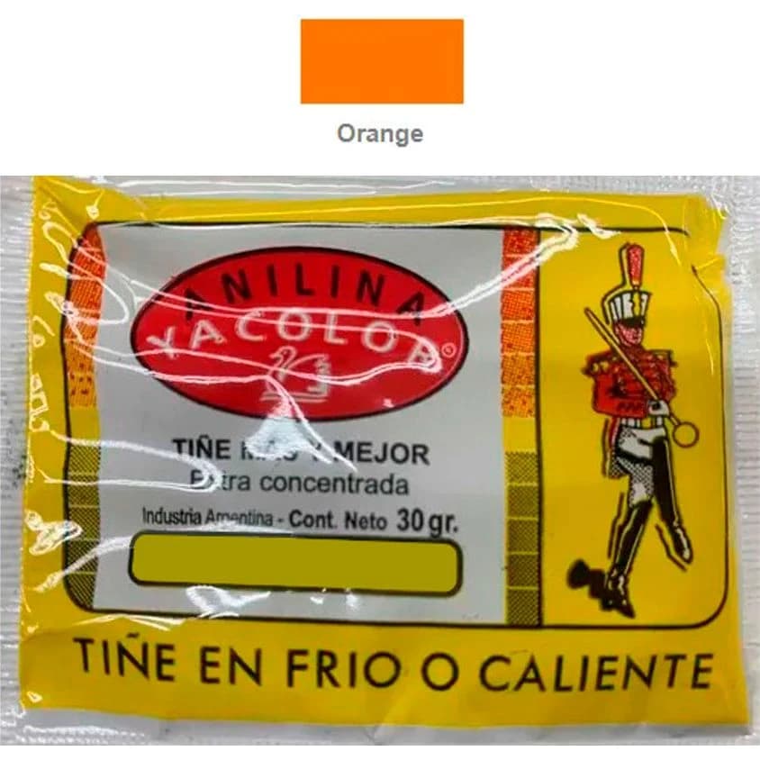 Anilina Yacolor Orange