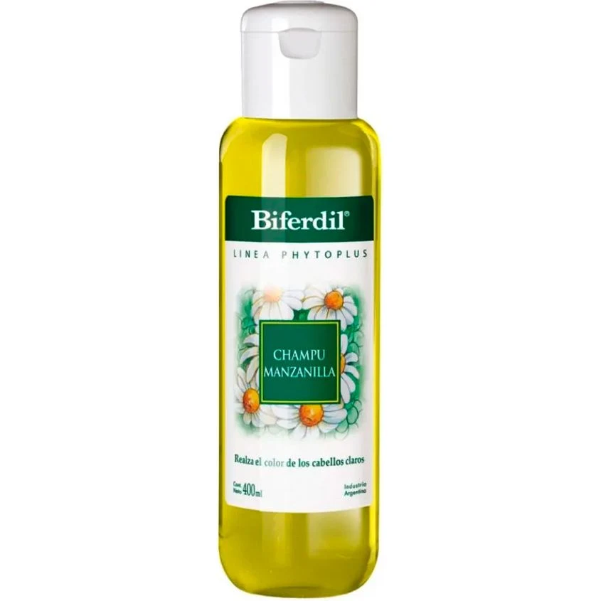 Shampoo Biferdil Reflejos Manzanilla 400 ml