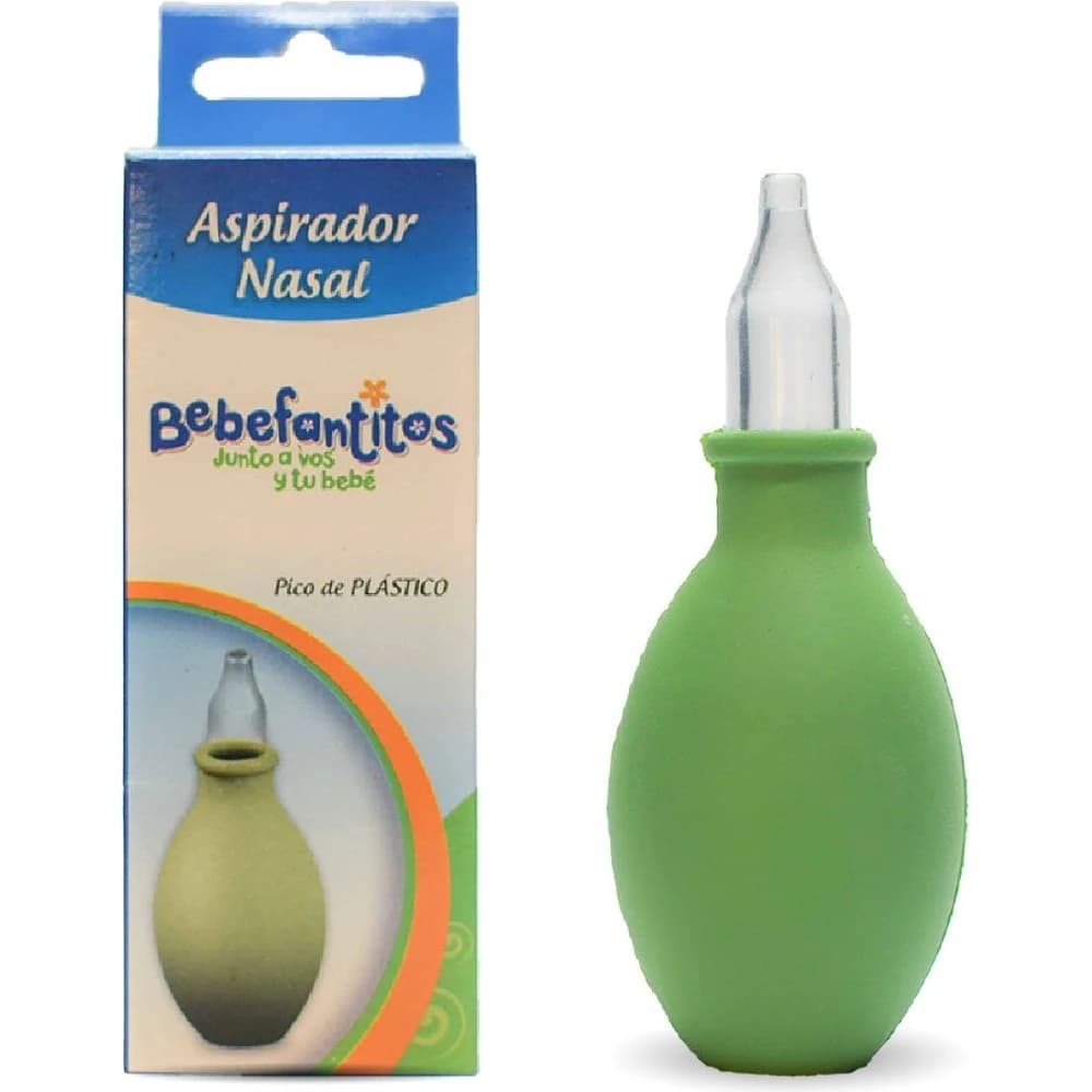 Aspirador Nasal Plástico Bebefantitos