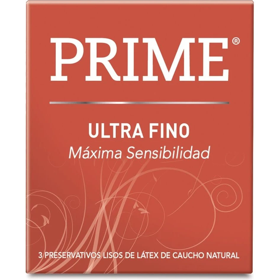 Preservativos Prime Ultra Fino x 3