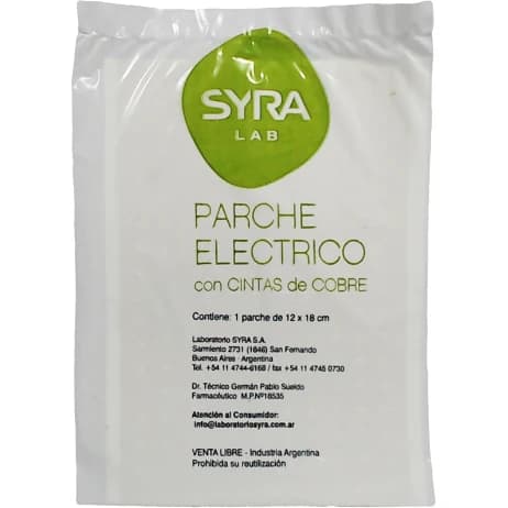 Parches Electrodos Syra x10