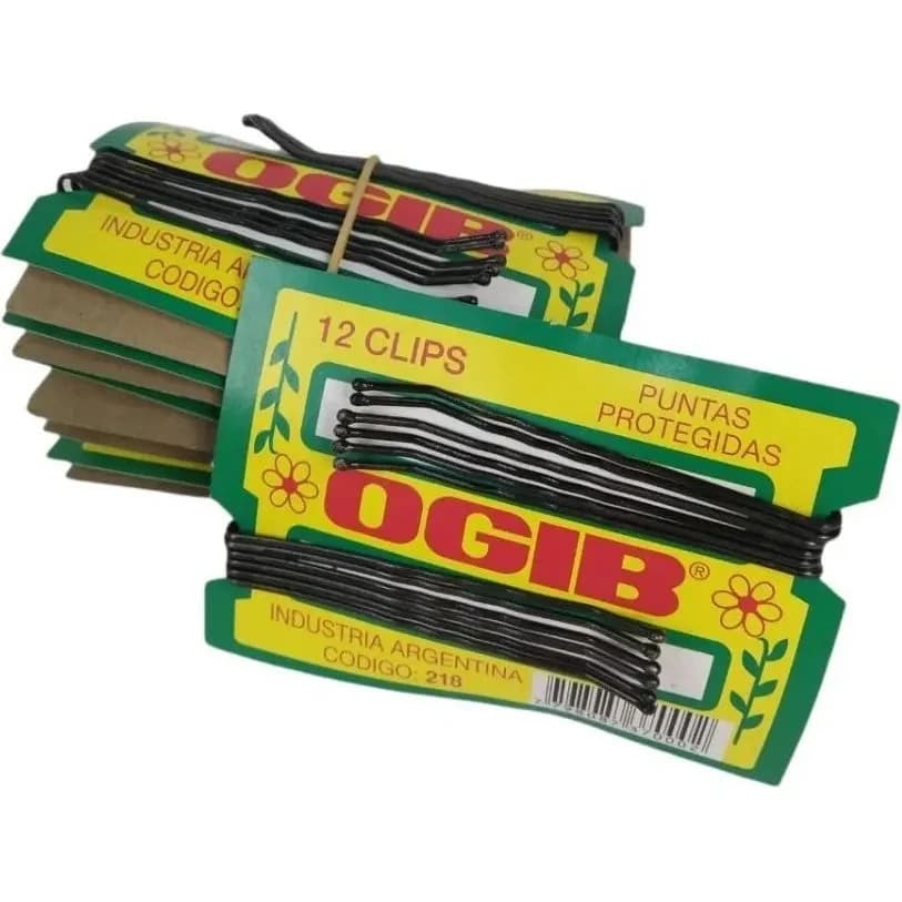 Clips Largos para el Cabello Ogib