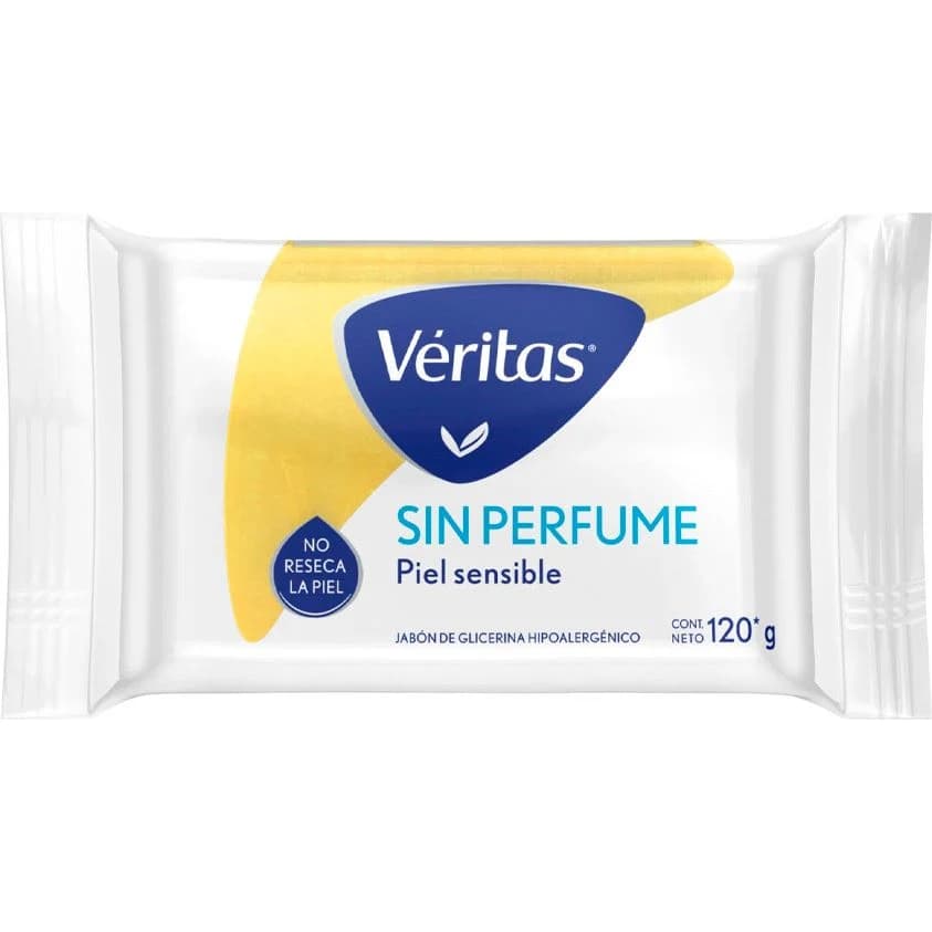 Jabón de Glicerina Veritas Neutro 120 g
