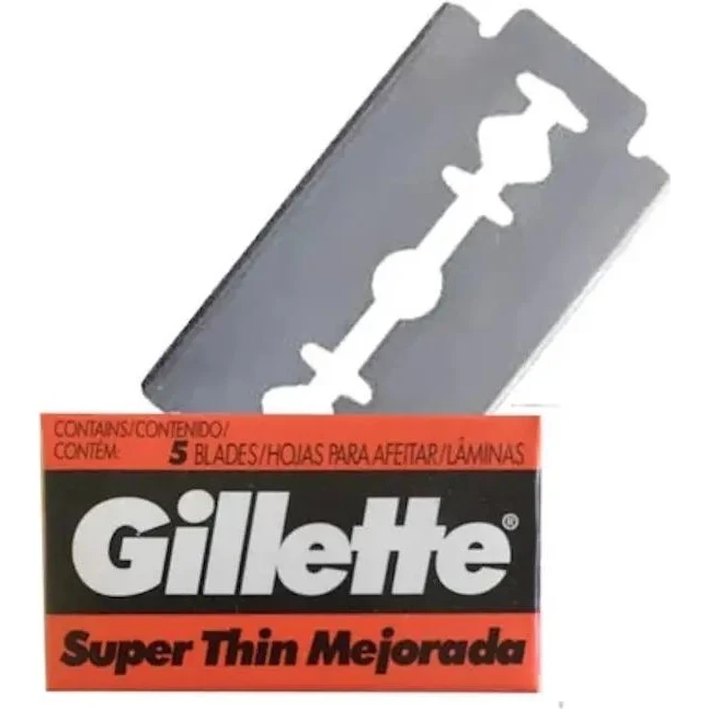 Repuesto de Hojas Gillette Super Thin x5