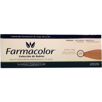 Tintura Capilar Farmacolor N° 1 Rubio