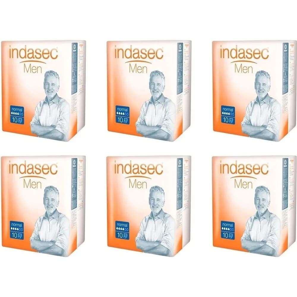 Apósitos Indasec para Incontinencia Masculina x10