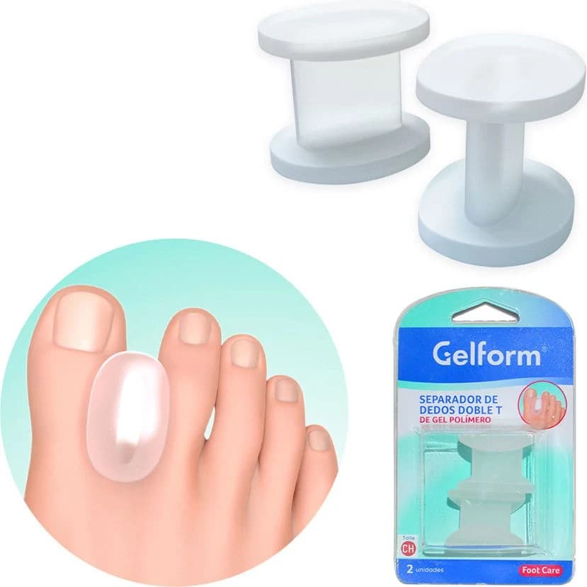 Separador de Dedos Doble Gelform Talle 1 x2