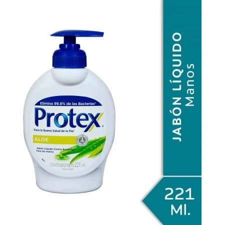 Jabón Líquido Protex Aloe 221 ml