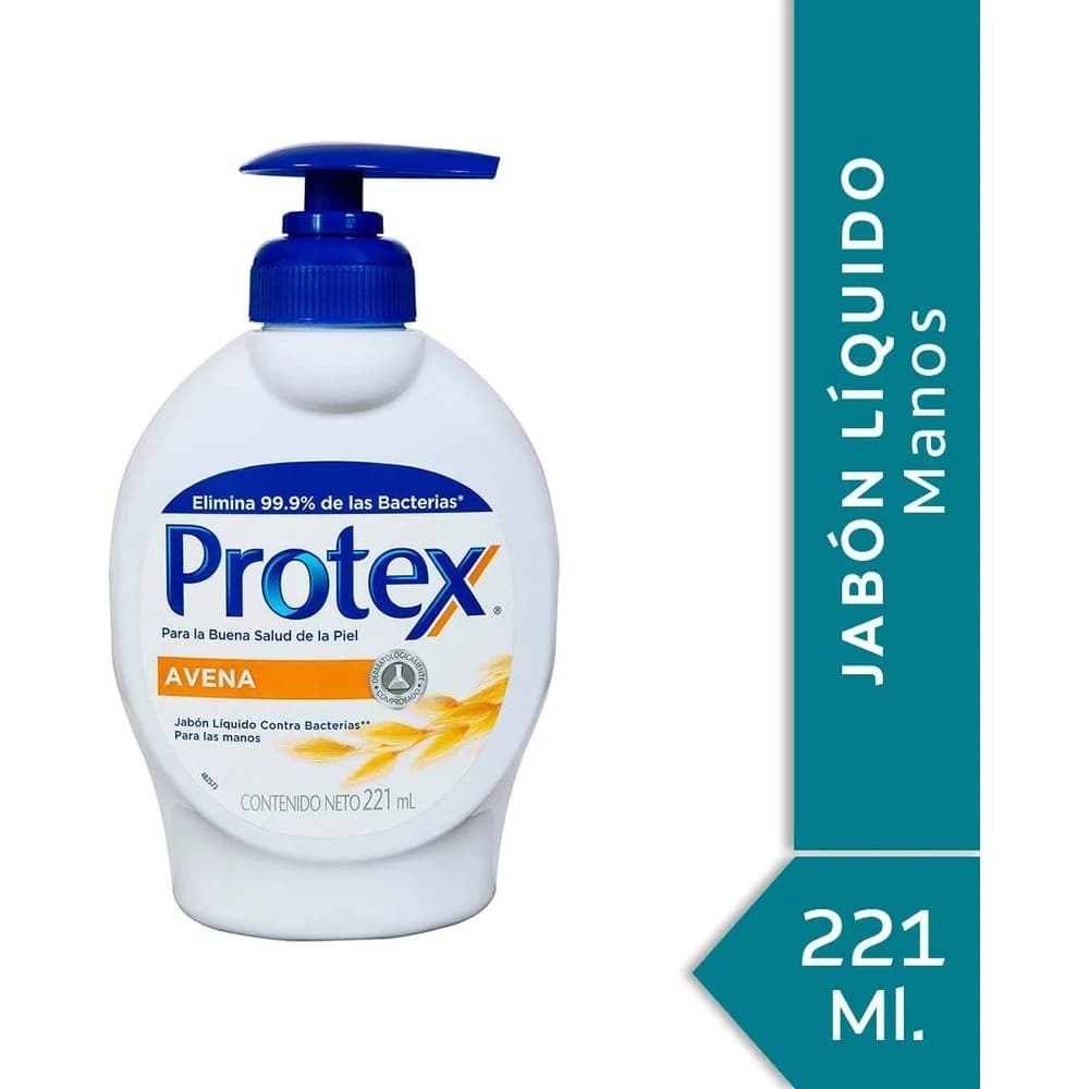 Jabón Líquido Protex Avena 221 ml