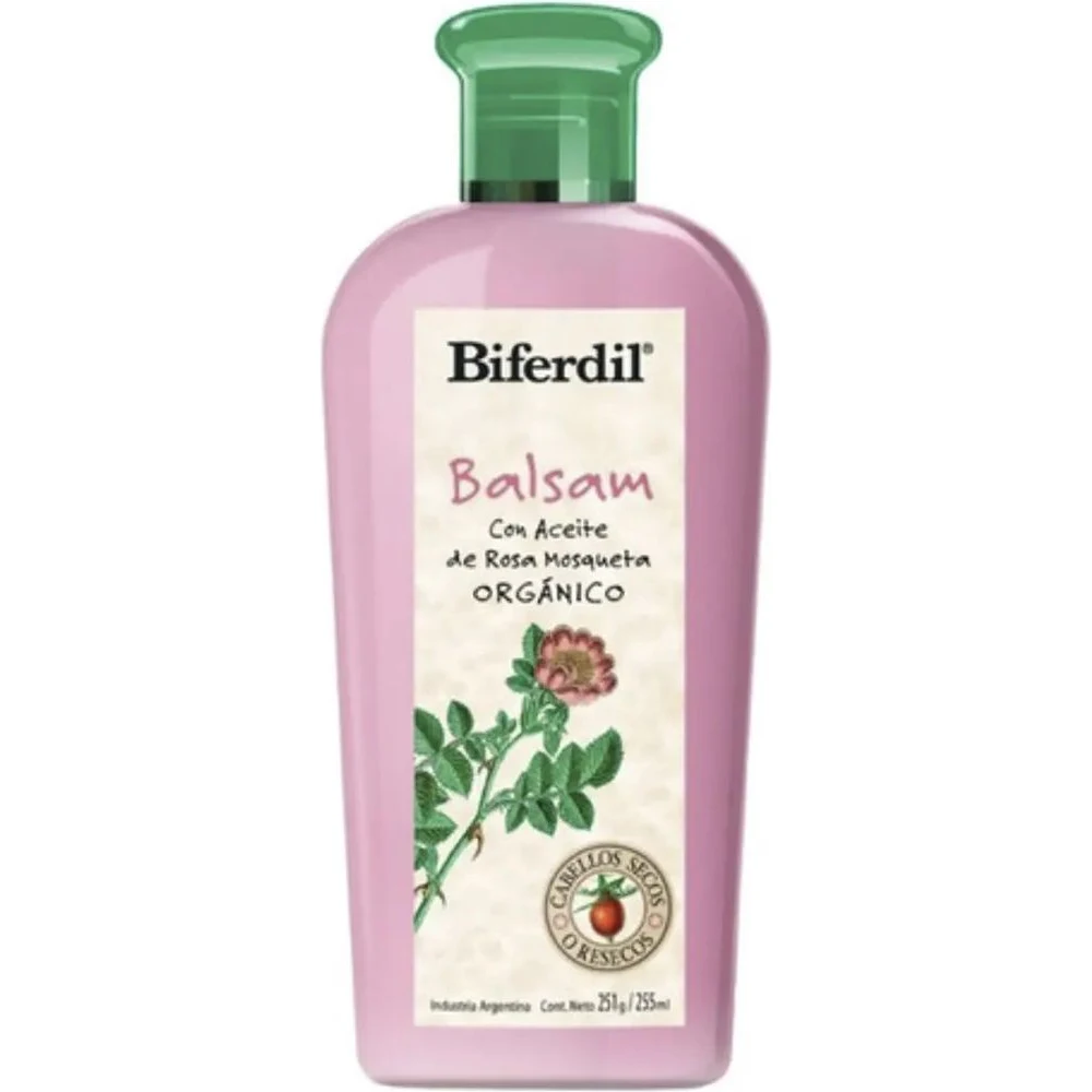 Bálsamo Capilar Biferdil Rosa Mosqueta 255 ml
