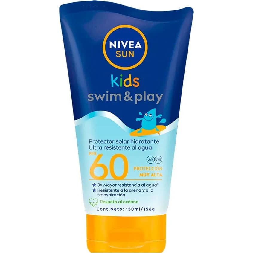 Protector Solar Nivea Sun Kids Swim & Play FPS 60 157 ml