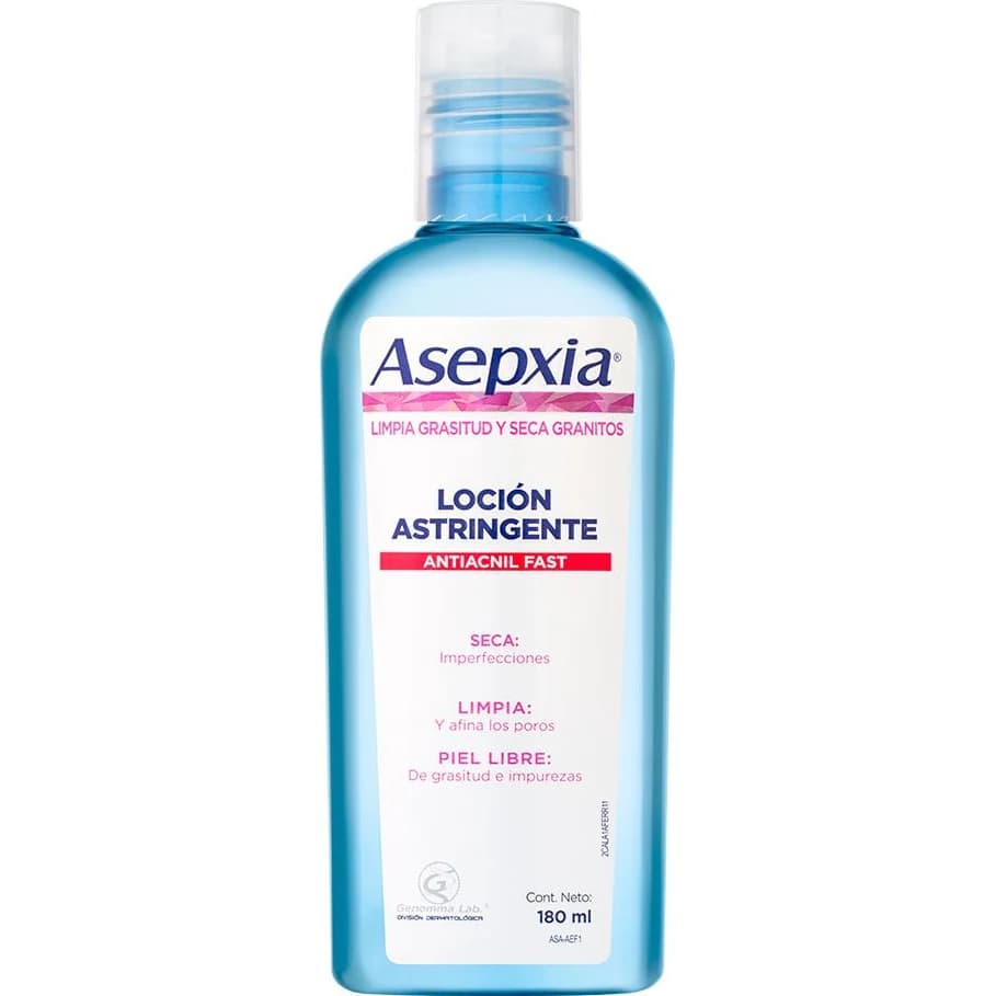 Loción Astringente Asepxia 190 ml