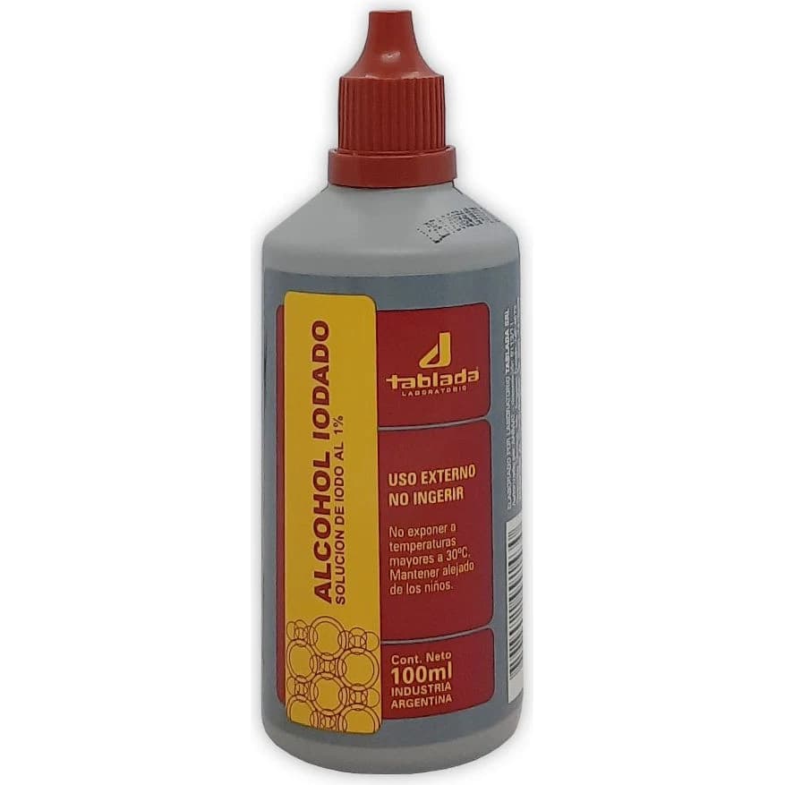 Alcohol Iodado Tablada Frasco x 100 ml