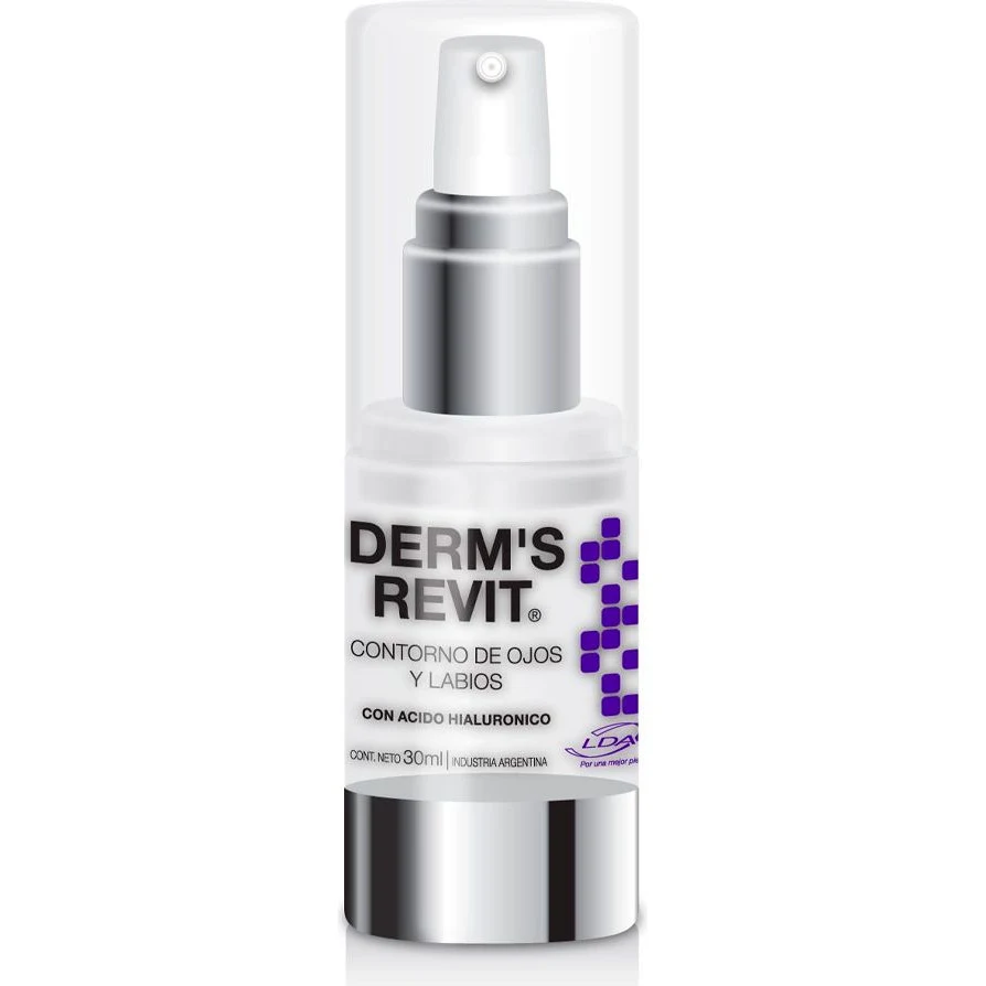 Crema Revitalizante Contorno de Ojos y Labios Derm's 30 ml