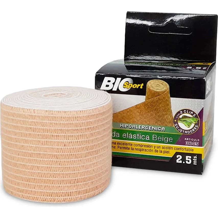 Venda Elástica Biosport 5 cm x 2,5 m
