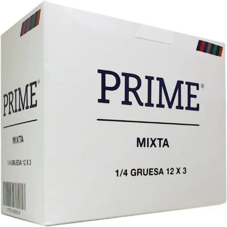 Preservativos Prime Mixto Surtido (Caja x 24, packs de 3)