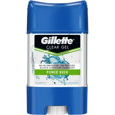 Desodorante en Gel Gillette Clear Power Rush 82 g