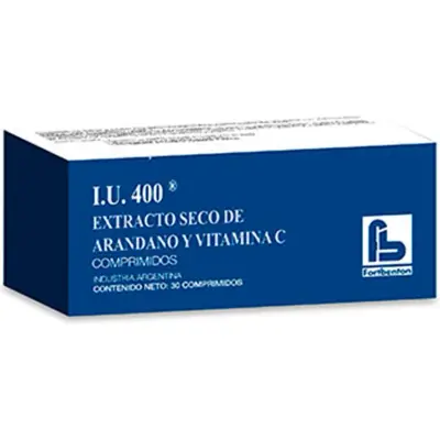I.U 400 Comprimidos x 30