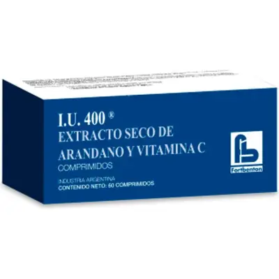 I.U 400 x 60 Comprimidos