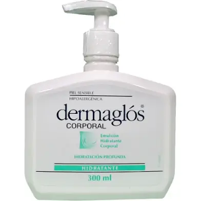Emulsión Corporal Dermaglós Hidratación Profunda 300 ml