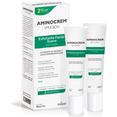 Aminocrem Emulsión 30 ml Pack 2x1