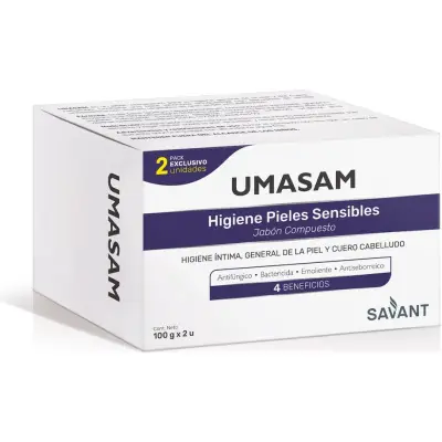Jabón Umasan 100 g - Pack 2x1