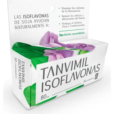 Tanvimil Isoflavonas 30 Comprimidos