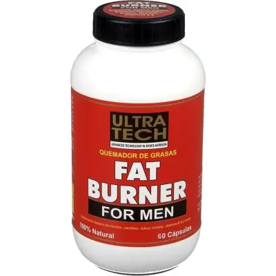Ultra Tech Fat Burner Men x 60 Cápsulas