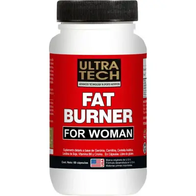 Ultra Tech Fat Burner Woman 60 Cápsulas