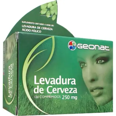 Levadura de Cerveza Geonat x 100 Comprimidos
