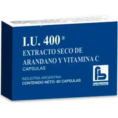I.U 400 Fortbenton x 60 Cápsulas