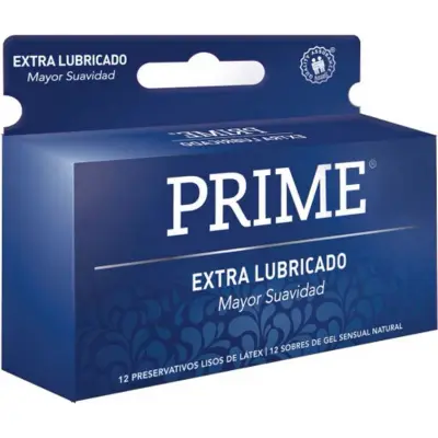 Preservativos Prime Lubricados x12