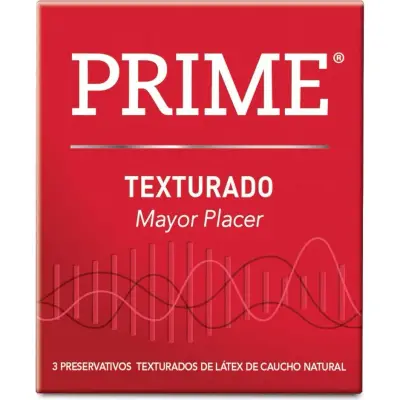 Preservativos Prime Texturados x 3