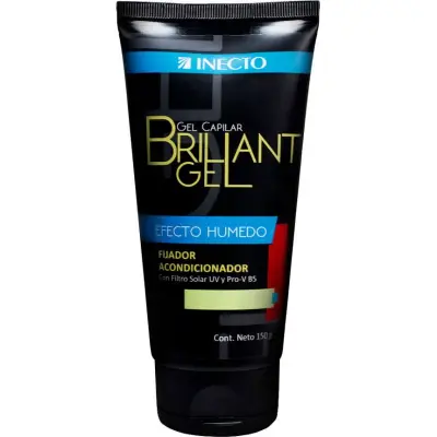 Fijador Capilar Inecto Brillant Efecto Húmedo 150 ml