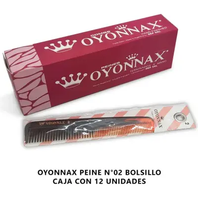 Peine Oyonnax N° 2 x 12 unidades