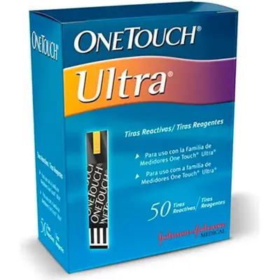 Tiras Reactivas One Touch Ultra x 50
