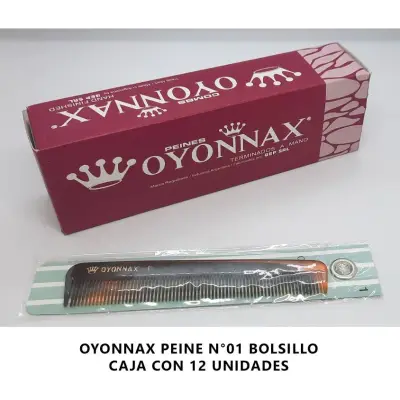 Peine Oyonnax N° 1 x12 Unidades
