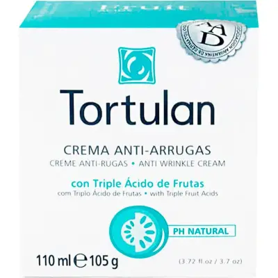 Crema Facial Tortulan pH Natural Antiarrugas x 110 g