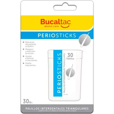 Palillos Dentales Bucal Tac Perio Sticks x 30