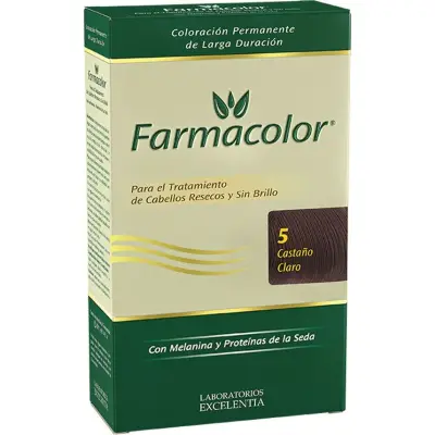 Kit de Coloración Farmacolor Tono 5 Castaño Claro