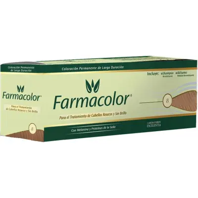 Tintura Capilar Farmacolor Individual Tono 8 Rubio Claro