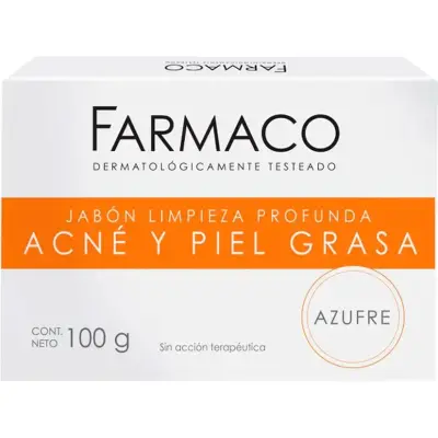 Jabón de Azufre La Farmaco 100 g