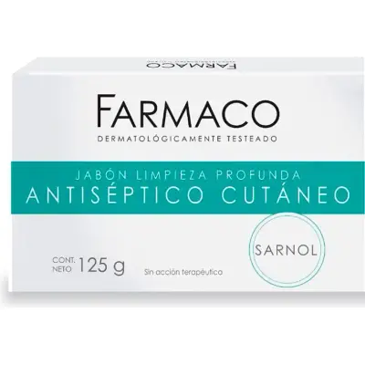 Jabón Sarnol La Farmacó 125 g