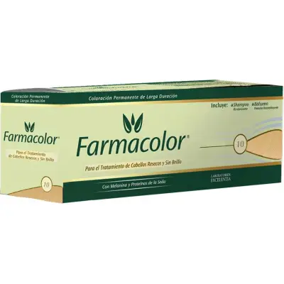 Tintura Capilar Farmacolor Individual Tono 10 Rubio Claro