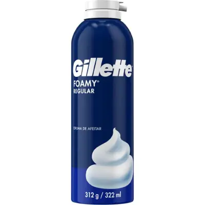 Espuma de Afeitar Gillette Foamy Regular 312 g